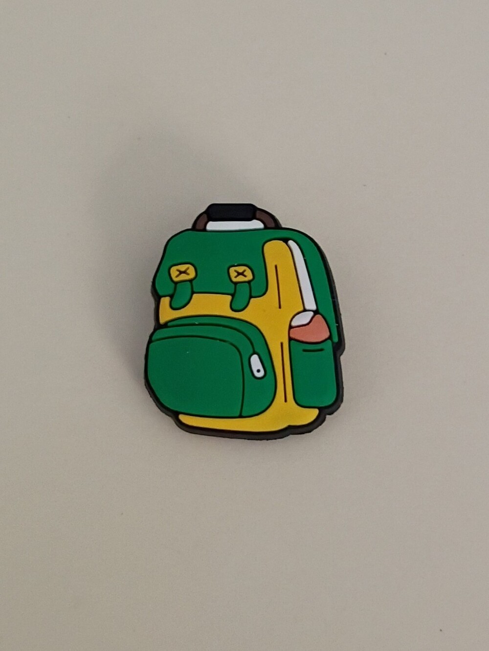 10 for $10 Jibbitz Croc Charm - Outdoors Yellow & Green Backpack Travel Bag Case
